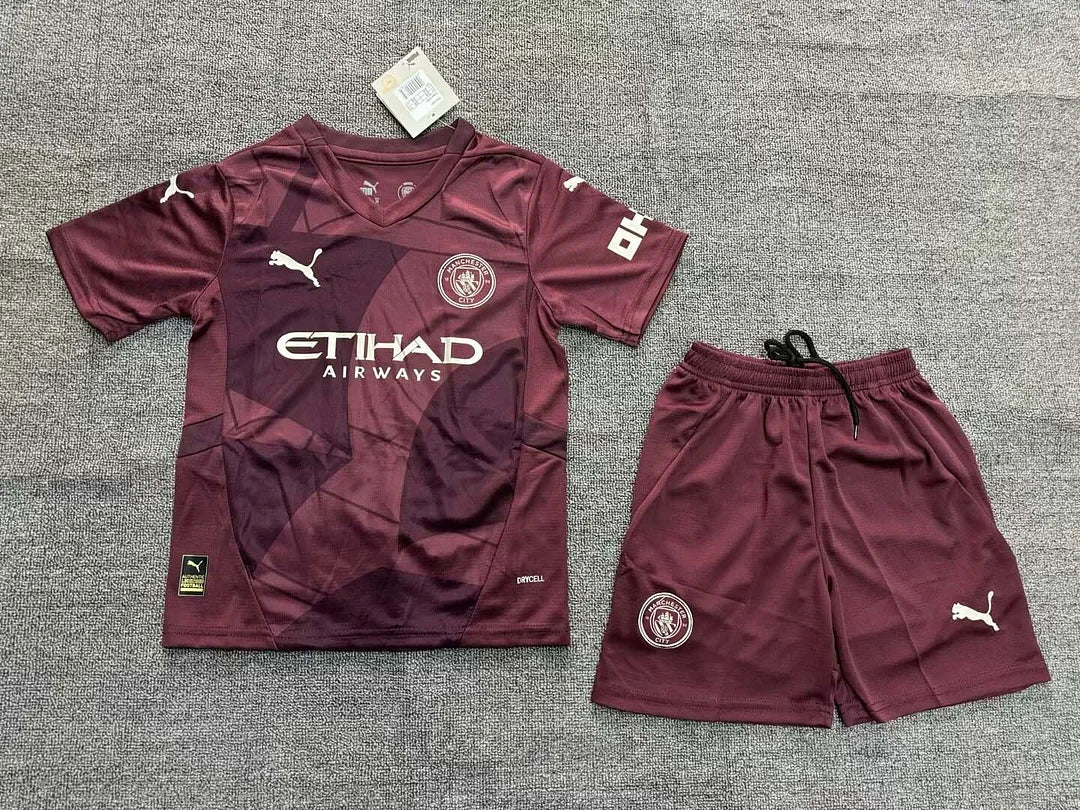 2024/2025 Manchester City Third Kit 1:1 Quality Kids Size