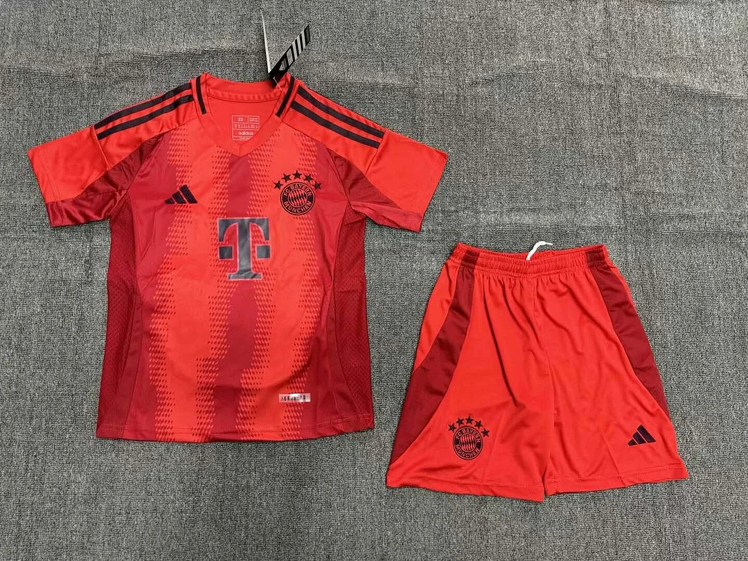 2024/2025 Bayern Munich Home Football Jersey 1:1 Quality Kids Size