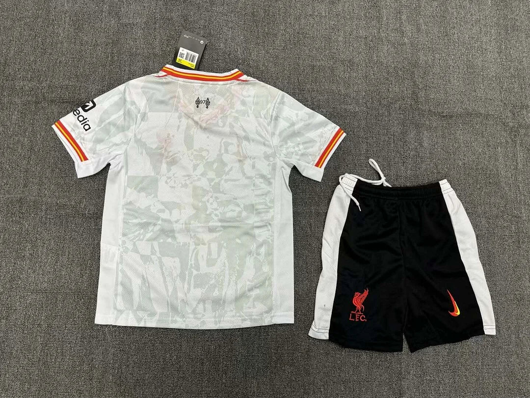 2024/2025 Liverpool Away Soccer Jersey 1:1 Quality Kids Size