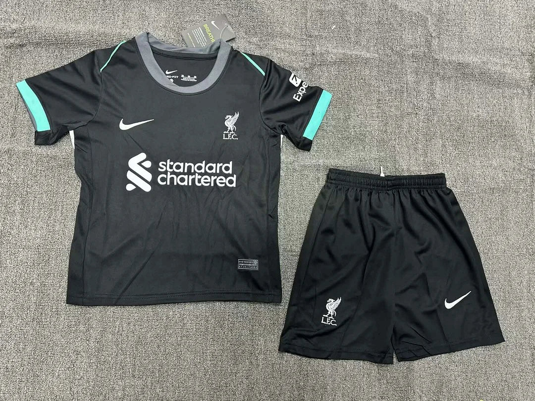 2024/2025 Liverpool Away Soccer Jersey 1:1 Quality Kids Size