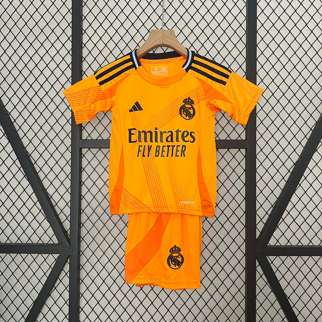 2024/2025 Real Madrid Away Football Jersey 1:1 Quality Kids Size