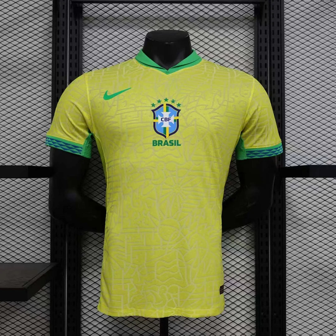 2024 Player Version Brazil Home 1:1 Quality