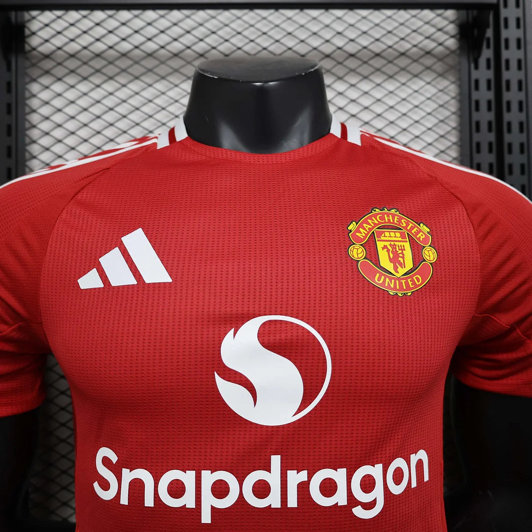 2024/2025 Player Version Manchester United Home Football Shirt 1:1 Quality